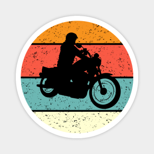 motorcycle, bike, biker, biker gift, classic motorcycle, cruiser, gift for biker Magnet